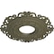 Ekena Millwork Orrington Ceiling Medallion (Fits Canopies up to 6 1/4"), 22"OD x 6 1/4"ID x 1 3/4"P, Painted Turtle CM22ORPTF - alternate 4